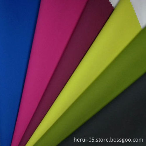 High density nylon taslon, 300T/70x160D/W/R+wet coating 10K/10K/windproof/used for soft shell jack
